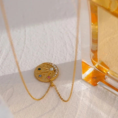 Celestial Charm Pendant Necklace